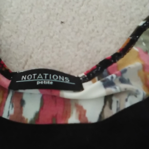 🔴3 for 15 Notations petite blouse M - Picture 2 of 5
